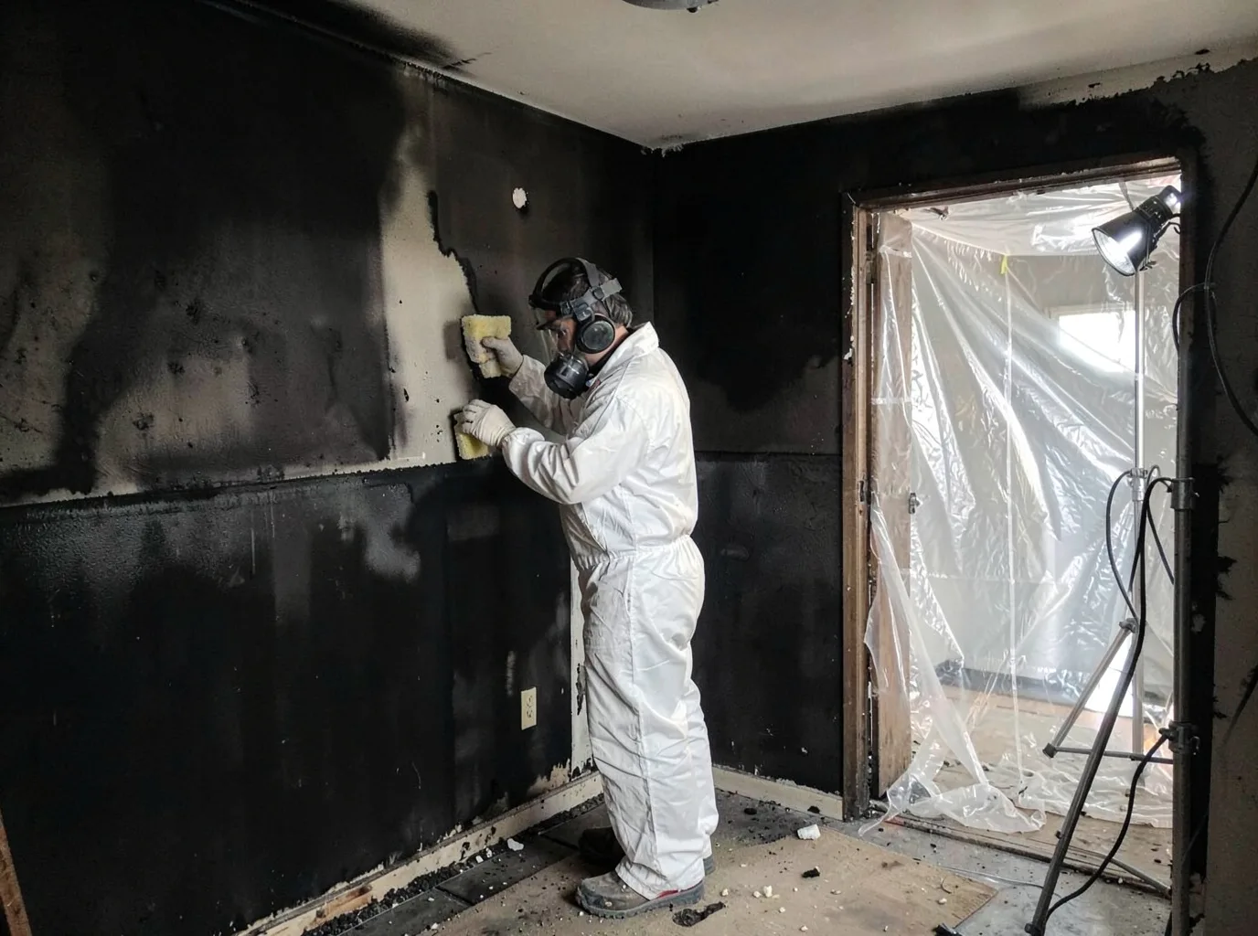 Fire Damage Restoration company in Sarles, ND